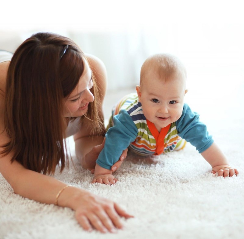 Химчистка ковров - заботимся о здоровье детей.